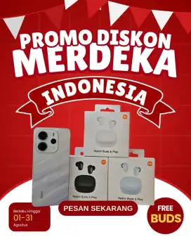 Promo redmi note 14 4G free buds