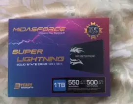 Midasforce SSD 1TB SATA III 6gb/s, bisa nego.