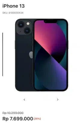 Iphone 13 128GB Ibox