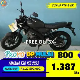 DP PROMO 800RIBU YAMAHA XSR 155 2022 SEKEN BERGARANSI ANGSURAN RINGAN