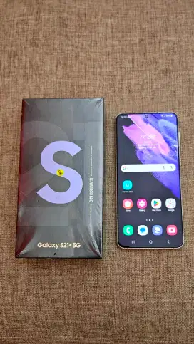 JUAL RUGI SAMSUNG S21 PLUS 8 / 256 PURPLE KONDISI MULUS SEPERTI BARU