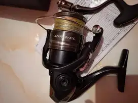 Reel shimano miravel  4000 xg  , made in malaysia