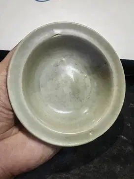 Piring Celadon Asli