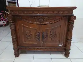 Buffet/ Meja TV Jati Asli