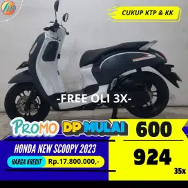 DP 600RIBU HONDA NEW SCOOPY 2023 SEKEN ANGSURAN SANGAT RENDAH