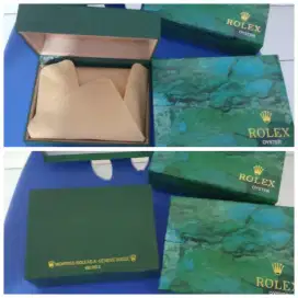 Box Jam Rolex hijau Kotak Box Rolex