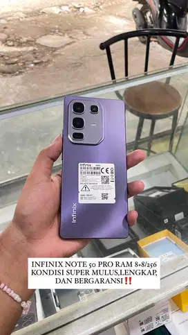 INFINIX NOTE 50 PRO RAM 8+8/256