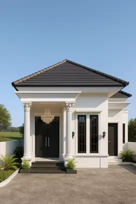 Rumah Classic Minimalis 1 Lantai Dekat RS Indriati, Boyolali.