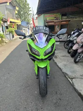 DIJUAL CASH KAWASAKI NINJA 250 FI THN 2015 PAJAK OFF 2X SIAP PAKAI
