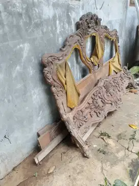 Dipan kayu jati jadul