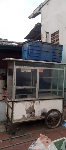 Jual cepat gerobak pisang