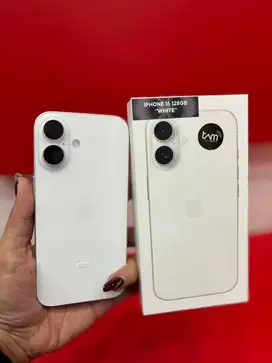 Iphone 16 white garansi ibox
