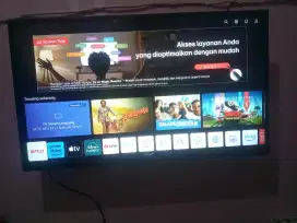 Di jual aj smart android digital UHD 4k LG 43 inc no minus fullset