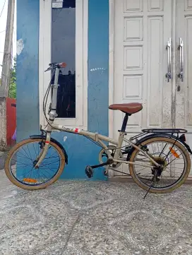 Sepeda lipat fingard vintage size 20 siap pakai