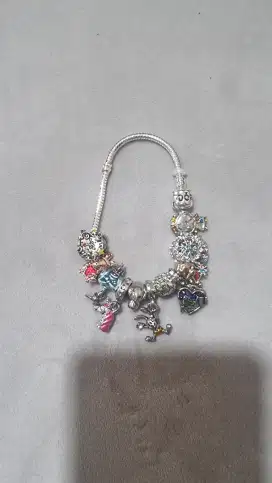 Gelang clip pandor bahan alloy