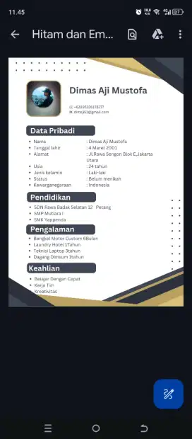 Mencari pekerjaan