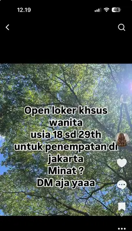 Lowongan kerja khusus perempuan