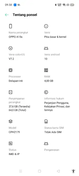 OPPO A15s (4/64)