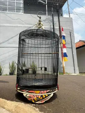 sangkar kandang murai no 2 decal pvc nzr