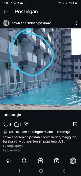 Sewa bulan Vivo Apartemen Seturan Yogyakarta