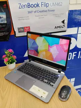 PROMO AGUSTUS BODY SLIM LAPTOP KULIAH ASUS A407M RAM 4GB HDD 1000GB