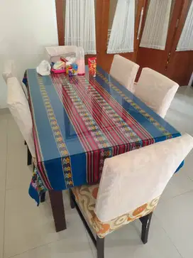 Jual Meja Makan plus 6 Kursi