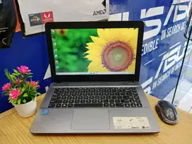 PROMO AGUSTUS LAPTOP ASUS X441M RAM 4GB HDD 1000GB SIAP KULIAH