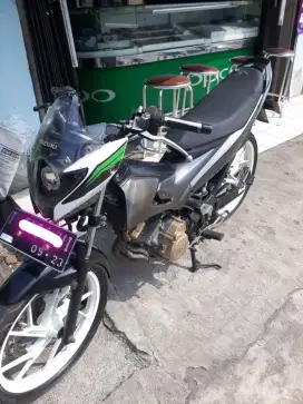 Satria Fu facelift 2013.Stnk hilng.Bpkb ada.mesin bagus,halus.