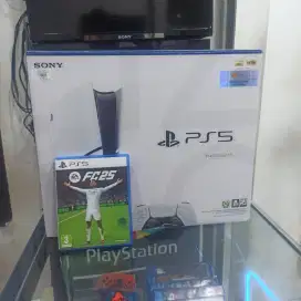 PS5 SLIM REGION INDONESIA + KASET PS5 FC 25