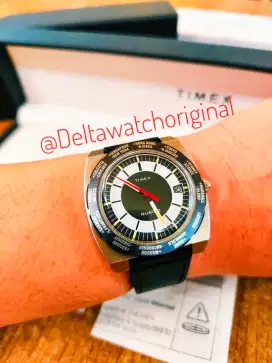 Timex TW2V69500 Worldtime Reissue 1972 Quartz Fullset Original