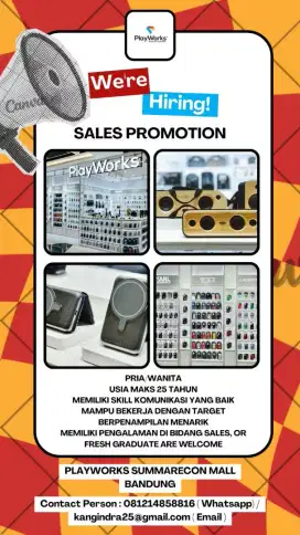 Playworks Summarecon Mall Bandung (Marketing & sales)