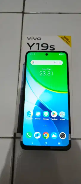 Vivo Y19s 8/64 fullset mulus ori normal