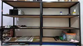 RAK BESI HITAM SERBAGUNA 3 SUSUN