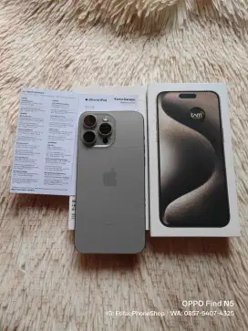 iPhone 15 ProMax Resmi iBox Fullset Ori i phone 15proMax Pro Max 15pro