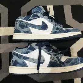 Nike air jordan low washed denim