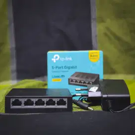 Like New - Desktop Switch Hub TP-Link 5-Port Gigabit Litewave LS1005G