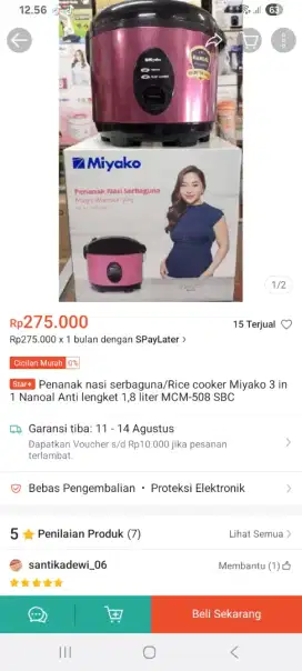 Miyako 1,8 liter