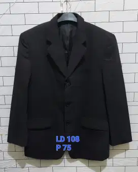 Jas blazer sz XL keren warna hitam pekat