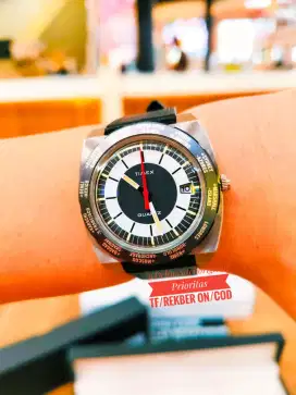 Jam Timex Milano XL Worldtime Reisue 1972 Quartz Fullset Original