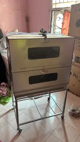 Oven panggang gas custom