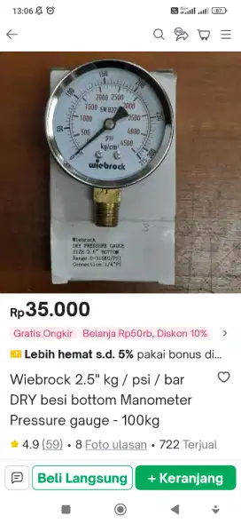 Manometer wiebrock