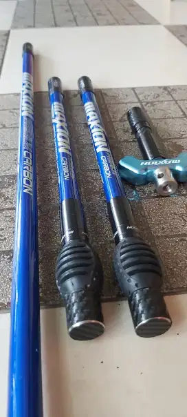Stabilizer Panahan MAXION Carbon ,lengkap long 28 kondisi sangat baik