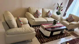 Sofa set meja ruang tamu/keluarga