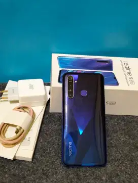 Hp second realme 5 pro 4/128 fulset casan dan dus ori