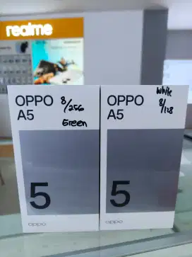 Kredit DP 0% OPPO A5 8+8GB/256GB NEW