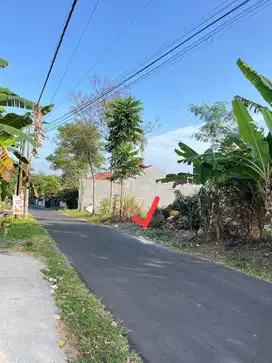Dijual Tanah View Sawah Strategis Area Timur Kampus Stiper Maguwoharjo