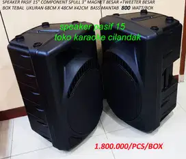 SPEAKER PASIF 15 COCOK UNTUK KARAOKE RESTORAN CAFE SENAM MASJID MUSHOL