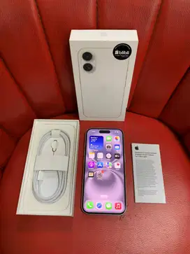 iPhone 16 128gb White Garansi iBox GDN Aktif Panjang Fullset Original