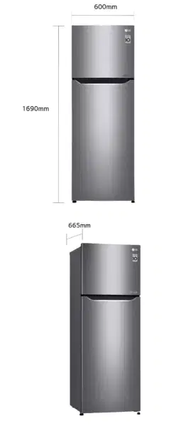 KULKAS LG GN-G372SLCB INVERTER + DOOR COOLING 2 PINTU