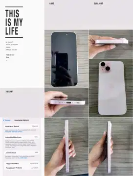 IPHONE 15 PINK,